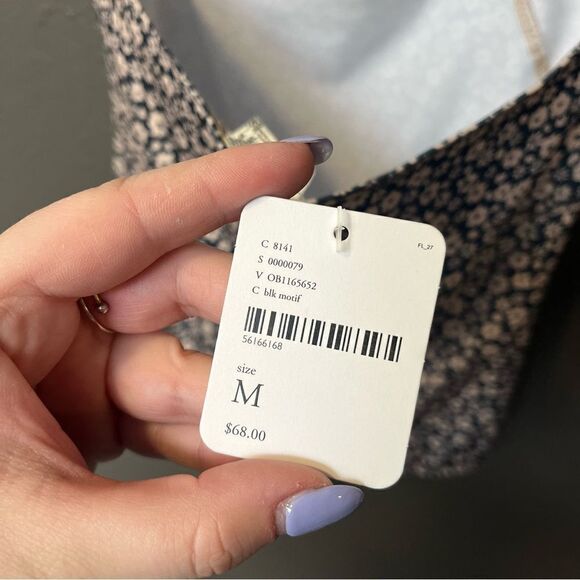 Free People Talk Back Bodysuit in Black Combo - Picture 12 of 12